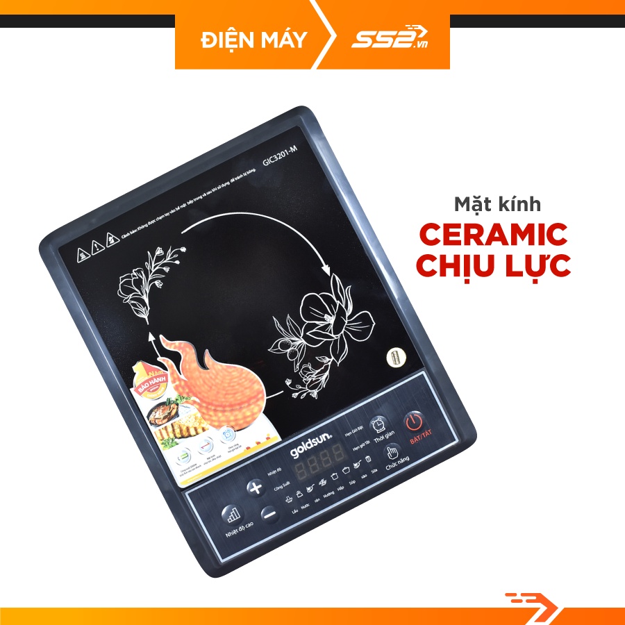 Bếp điện từ goldsun GIC3201-M- Hàng Chính Hãng