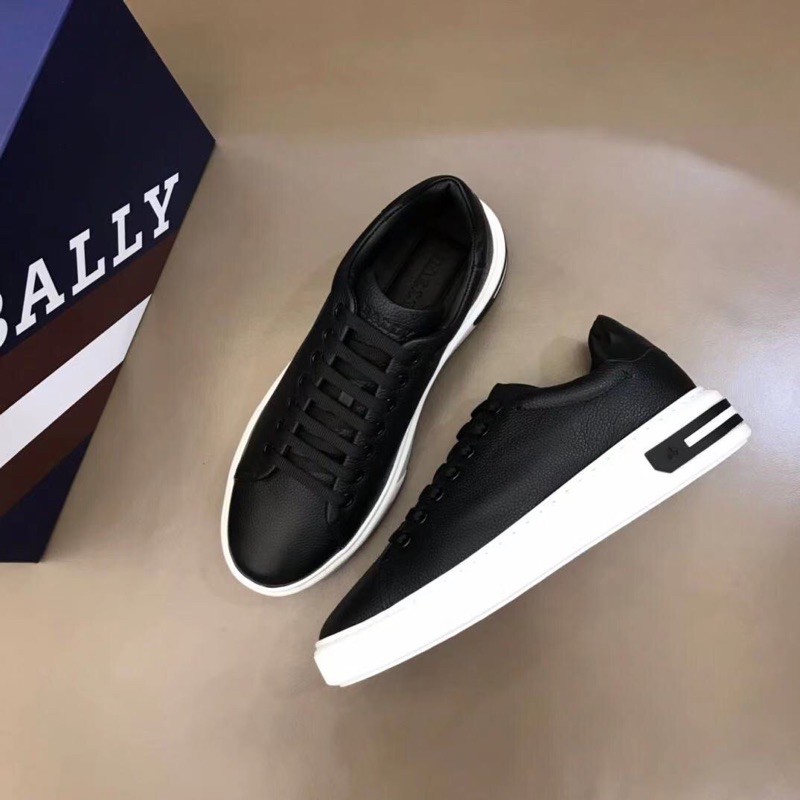 Giày thể thao nam Bally da thật cao cấp thiết kế đơn giản sang trọng dễ phối đồ