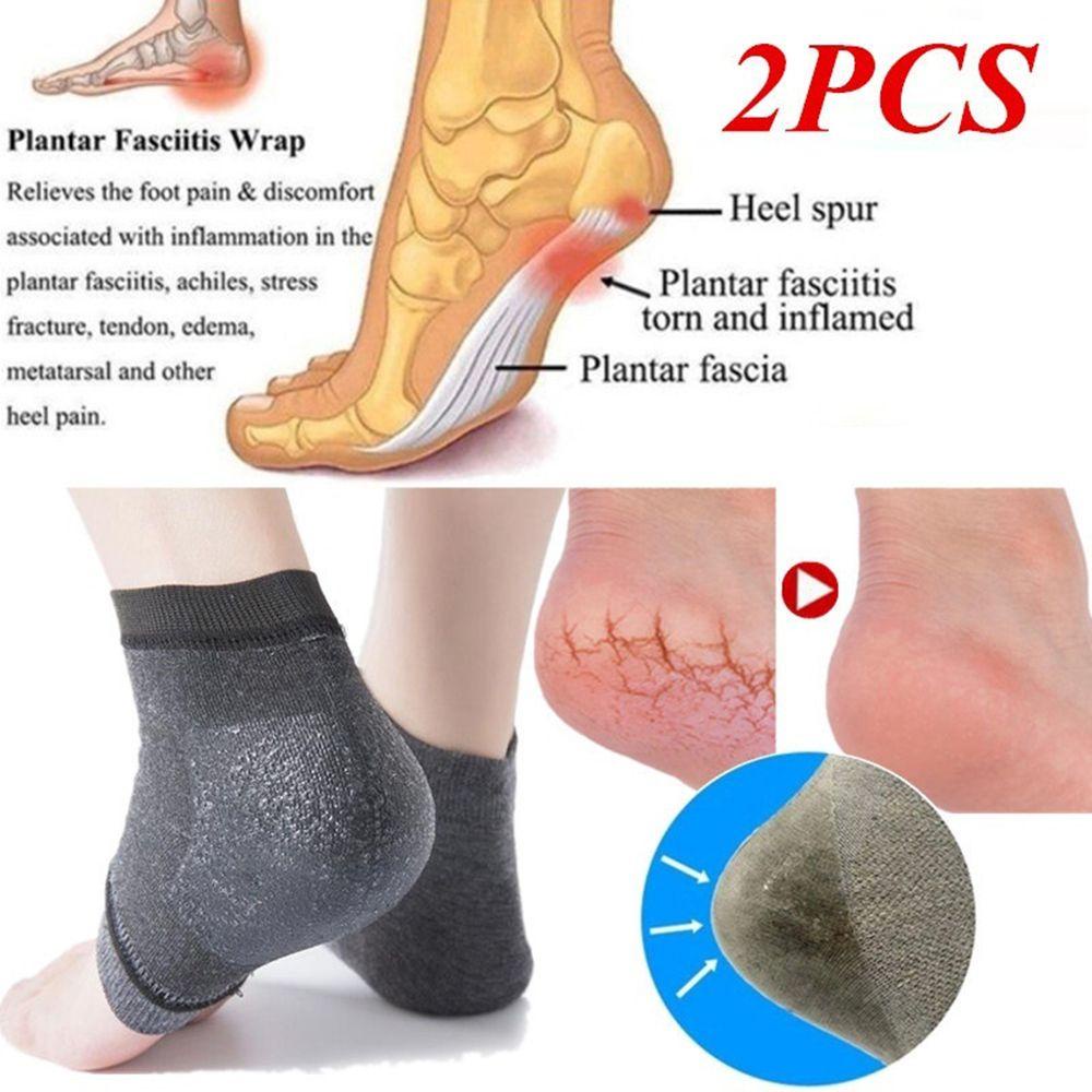 Vớ Gel Chăm Sóc Da Gót Chân Dưỡng Ẩm Mịn Màng Có Thể Tái Sử
