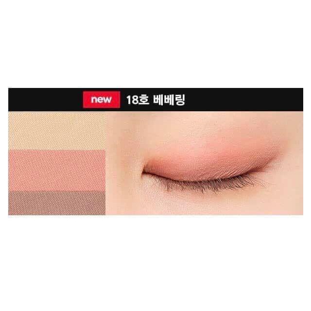 Phấn Mắt 3 Màu Missha The Style Triple Perfect Shadow