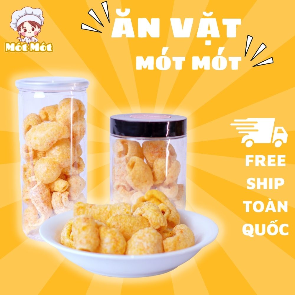 Da heo chiên giòn vị muối phô mai ăn cực nghiền, đồ ăn vặt thơm ngon bổ dưỡng an toàn vệ sinh thực phẩm lọ 150g