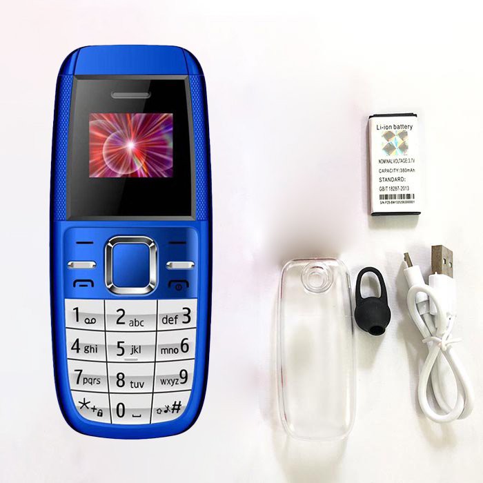 Điện Thoại Mini BM200 Thay Đổi Giọng Nói 02 Sim 02 Sóng Siêu Nhỏ Dễ Thương