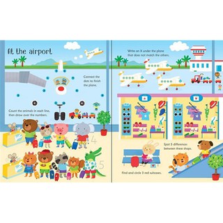 Sách - Anh: Wipe-Clean: Travel Activities