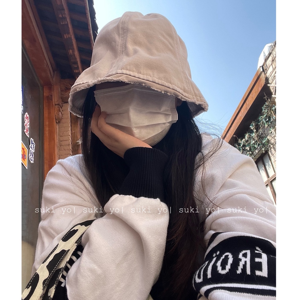 Nón Tai Bèo Che Nắng Vành Rộng Cỡ Nhỏ Kiểu Retro Nhật Bản Dễ Thương Cho Các Cặp Đôi