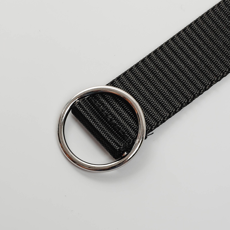 Thắt Lưng Vải Canvas Phối Khóa Hợp Kim Cho Nam Và Nữ