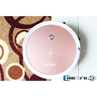 Probot nelson a3s wifi, robot hút bụi lau nhà điều khiển qua điện thoại màu hồng