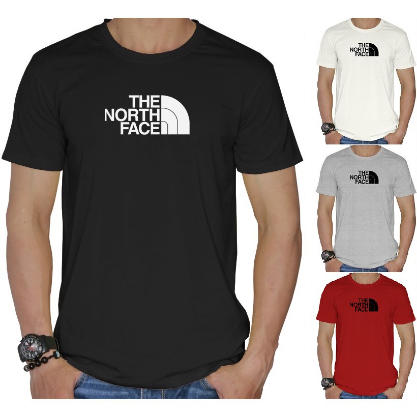 Nhiều màu - Áo thun nam cotton form rộng logo TNF
