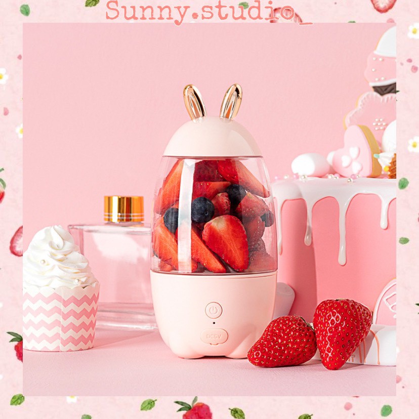 🎀HOT SUMMER🎀Máy Xay Sinh Tố/ Nước Ép Cầm Tay Xinh Xắn Tiện Dụng - Dễ Dàng Sử Dụng - Tiện Lợi Mang Đi