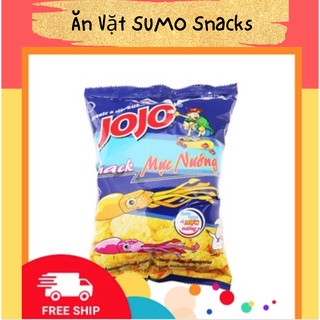 Bim Bim Snack Mực Nướng JoJo gói 35/40g-Ăn Vặt Sumo Snack