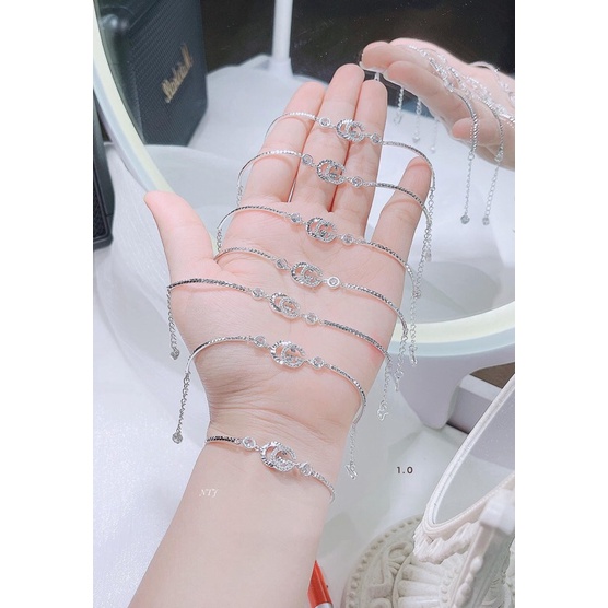 LẮC TAY GG CHO NỮ - LẮC BẠC