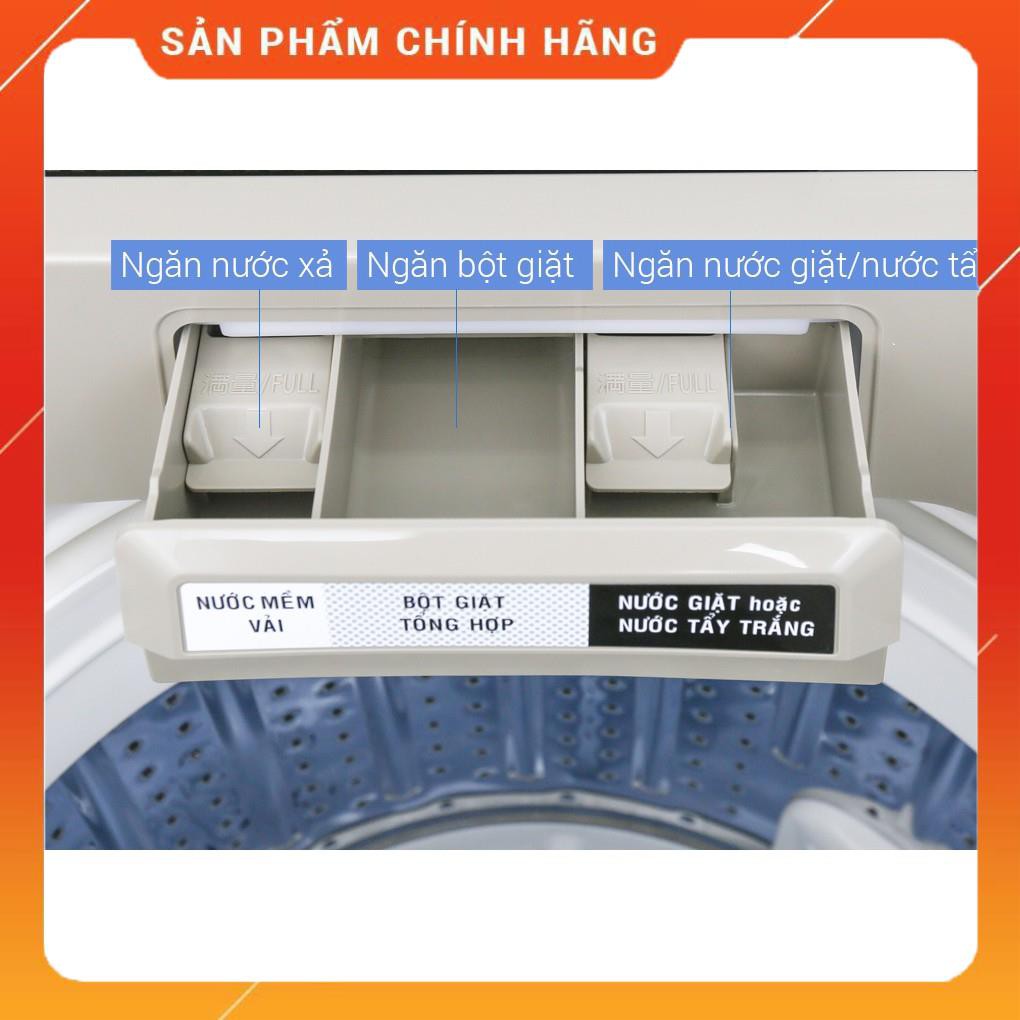 [Mã ELMS5TR giảm 5% đơn 5TR] [ VẬN CHUYỂN MIỄN PHÍ KHU VỰC HÀ NỘI ] Máy giặt Aqua cửa trên 9kg AQW-D900BT - [ Bmart247 ]