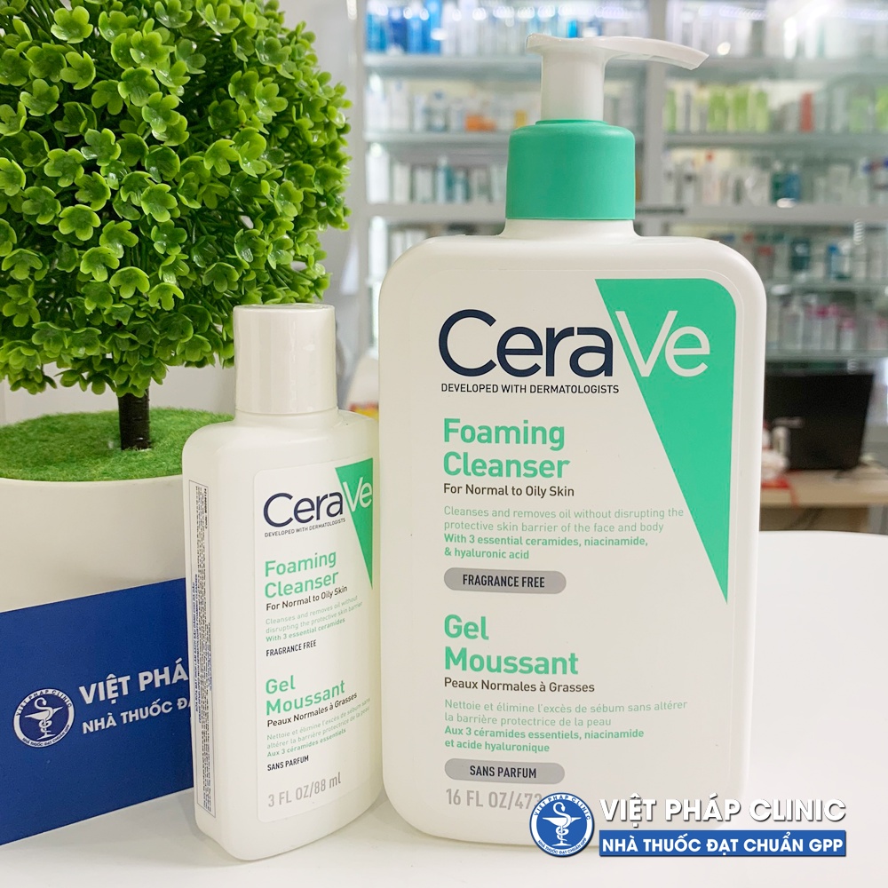 Sữa Rửa Mặt Dịu Nhẹ CERAVE Cleanser