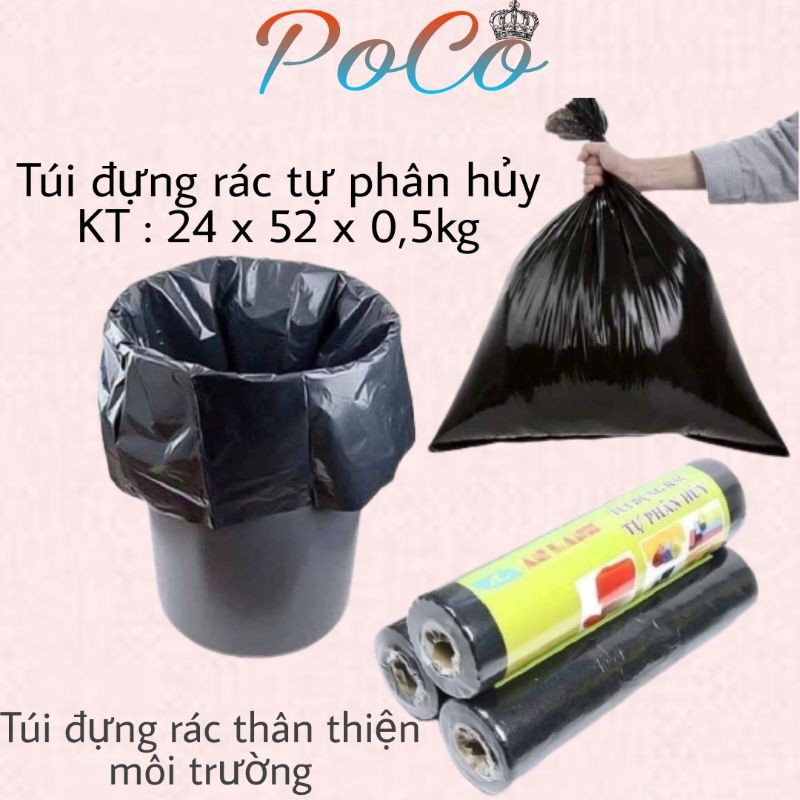 Túi Đựng Rác Tự Phân Hủy cao cấp