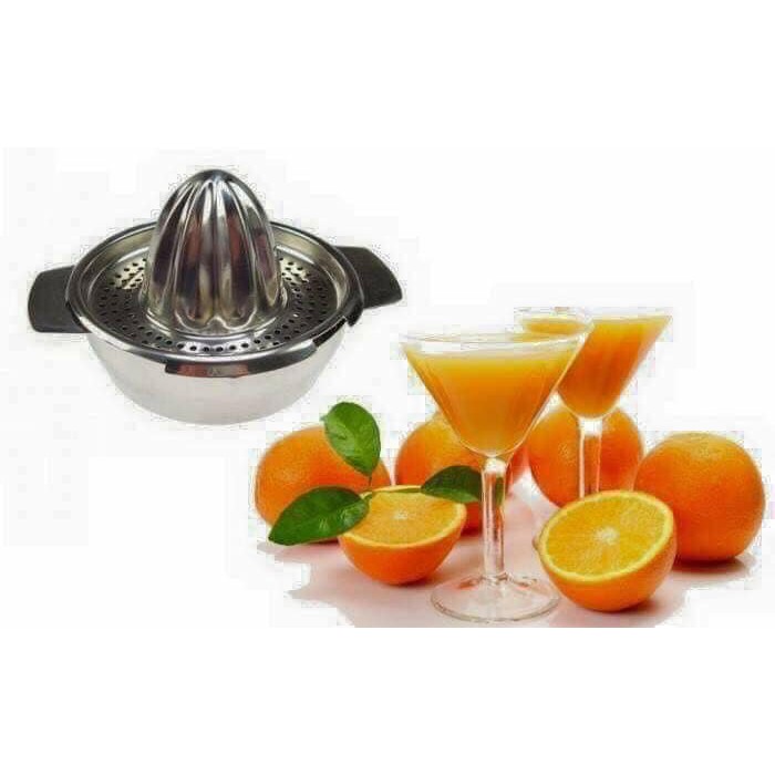 Dụng cụ vắt cam inox lọc hột siêu sạch không han gỉ an toàn cho người sử dụng.