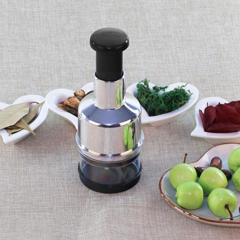 Dụng Cụ Nghiền Tỏi/ Rau Củ Mini Kèm Vỏ Bảo Vệ Tiện Dụng Cho Nhà Bếp