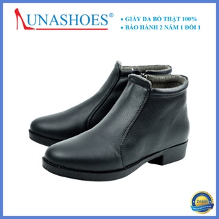 Boot nữ, Giày bốt nữ Luna 803 da bò 100% ảnh thật bảo hành 24 tháng đi êm chân dễ phối đồ thời trang hàng hiệu