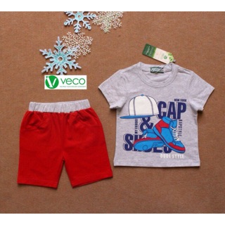 Bộ lửng Veco cho bé trai hàng xuất khẩu