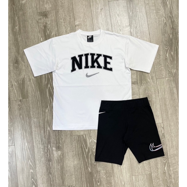 | ẢNH THẬT | ÁO THUN N I K E TRẮNG LOGO THÊU TO