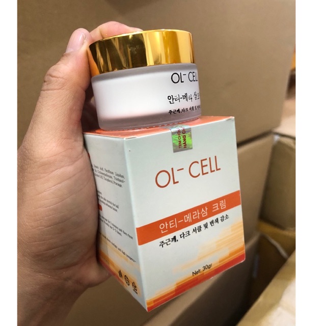 Kem OL-CELL hút tàn nhang dưỡng trắng da