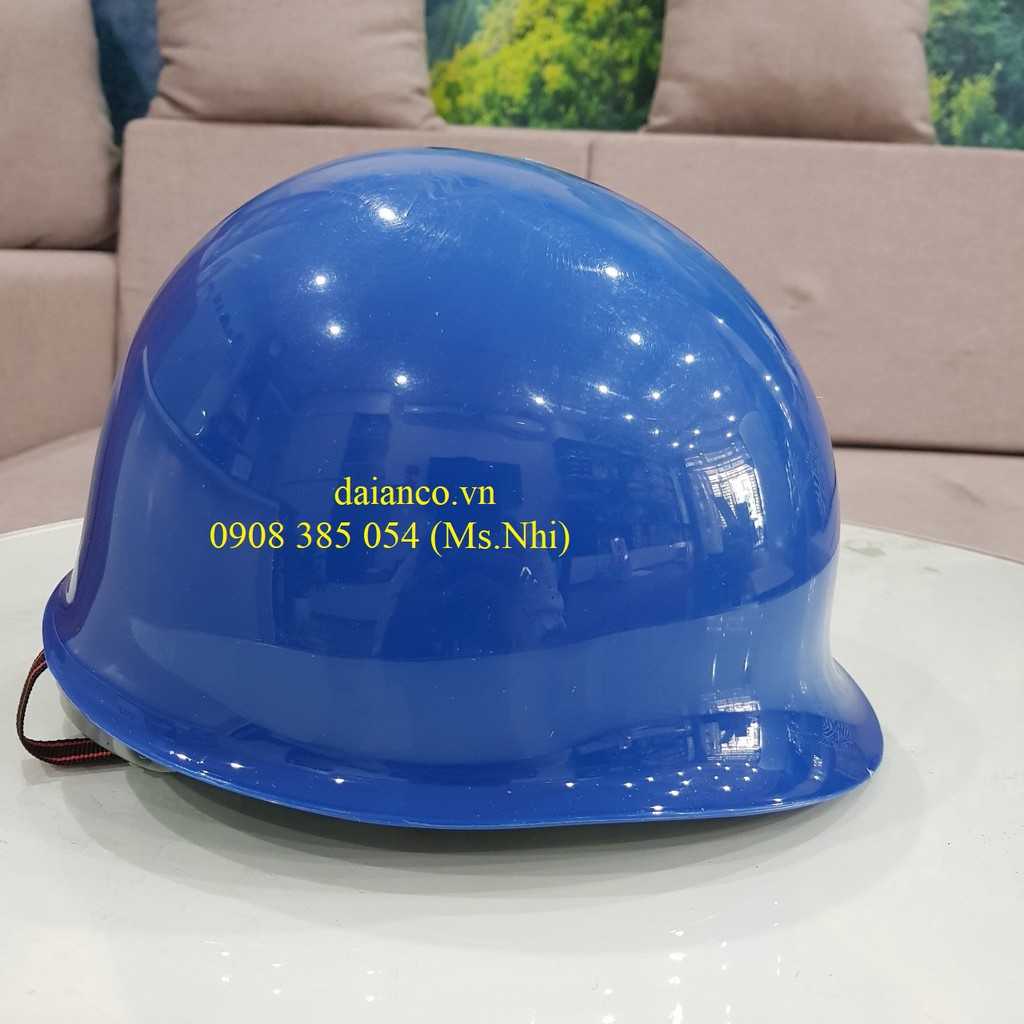 Nón bảo hộ lao động kiểu nhật màu xanh dương- Hình thật, Hàng sẵn