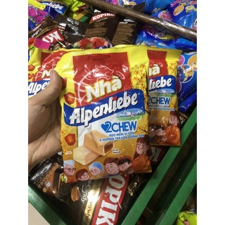 Kẹo Trà Sữa và Vị Sữa Chew Alpenlibe