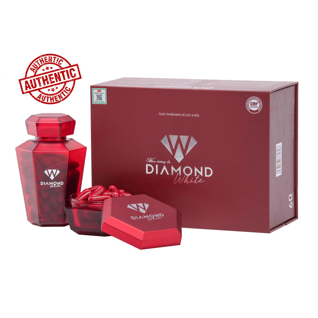 [CHÍNH HÃNG] Viên dưỡng da Diamond White - chống oxy hóa, làm chậm quá trình lão hóa, giúp da sáng mịn | BigBuy360 - bigbuy360.vn