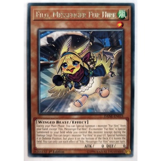 [Thẻ Yugioh] Filo, Messenger Fur Hire |EN| Rare