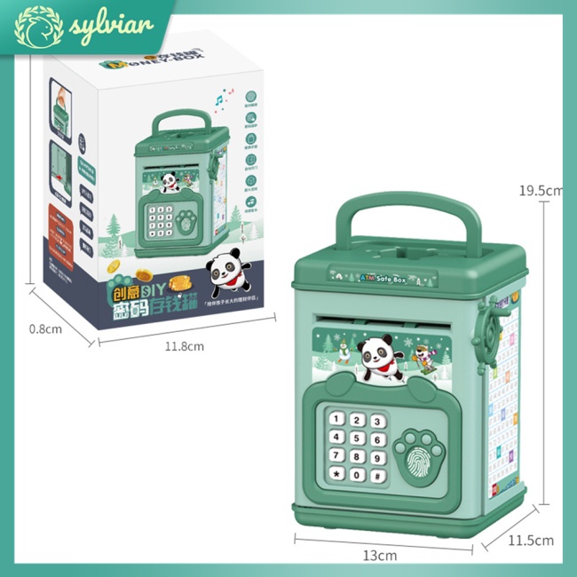 Hộp Âm Nhạc Mini Tiết Kiệm Tiền Kiểu Dáng Máy Atm Độc Đáo Cho Bé