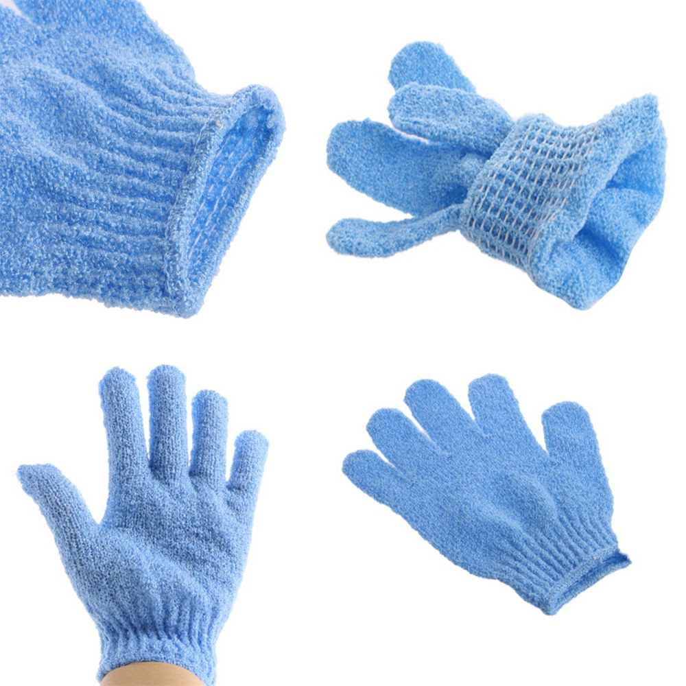 1 Cặp Găng tay đi tắm Mát Xa Tẩy Tế Bào Chết Bằng Bọt Biển Hữu Dụng