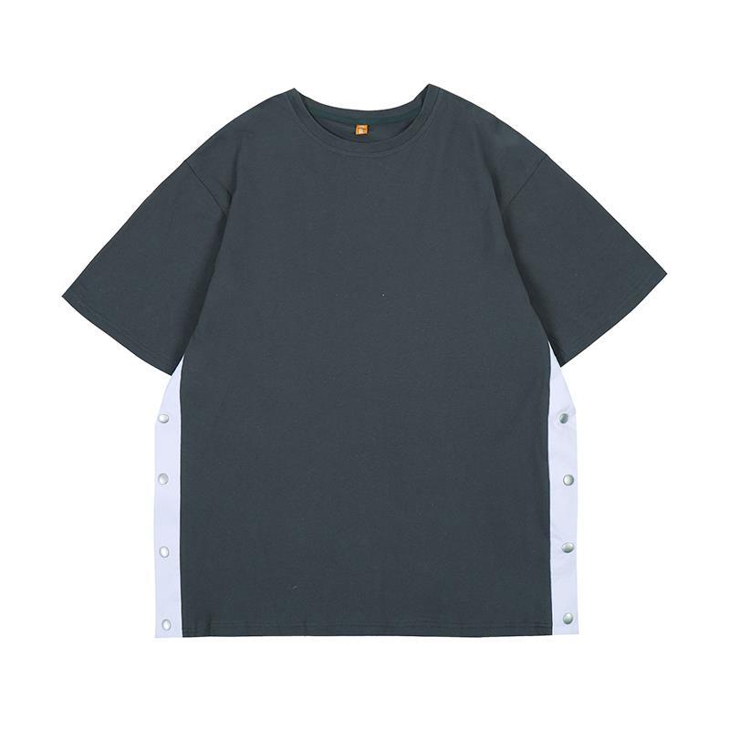 Áo Thun Tay Ngắn Dáng Rộng Phong Cách Hong Kong Thời Trang Mùa Hè Cho Học Sinh