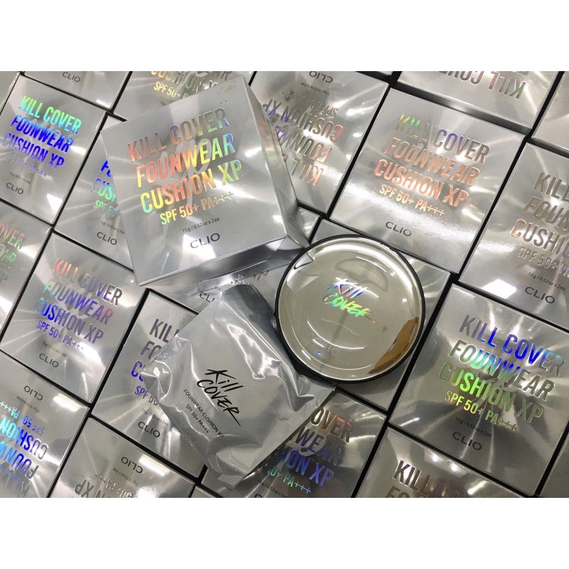 Set phấn nước kèm lõi CUSHION CLIO KILL COVER FOUNWEAR XP | BigBuy360 - bigbuy360.vn