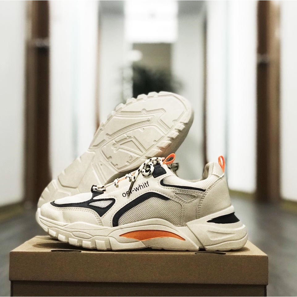 Giày Sneaker nam, giày thể thao nam thấp cổ, đế cao su non siêu nhẹ - Hàng loại 1