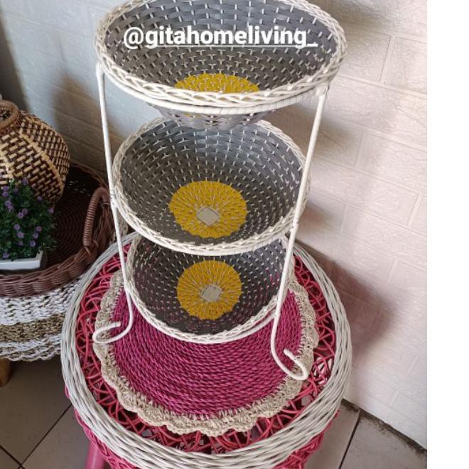 Giá Sắt Đựng Hành Tây 3 Tầng 401 | BigBuy360 - bigbuy360.vn