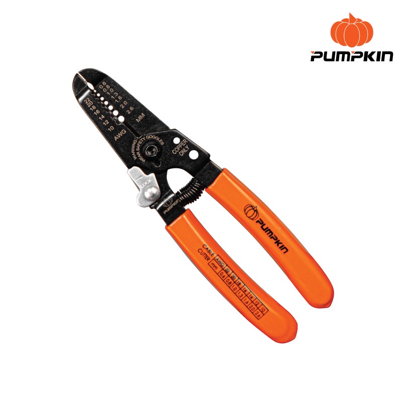 KÌM CẮT VÀ TUỐT DÂY 6" PUMPKIN - 14617