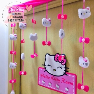 RÈM BÔNG HELLO KITTY