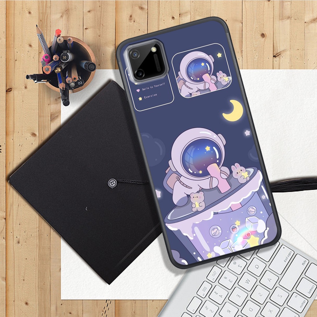 [ HOT BỎNG TAY] ỐP LƯNG OPPO REALME C11/C11 2021  , IN HINH CHIBI PHI HÀNH GIA ĐÁNG YÊU, SIÊU CUTE.