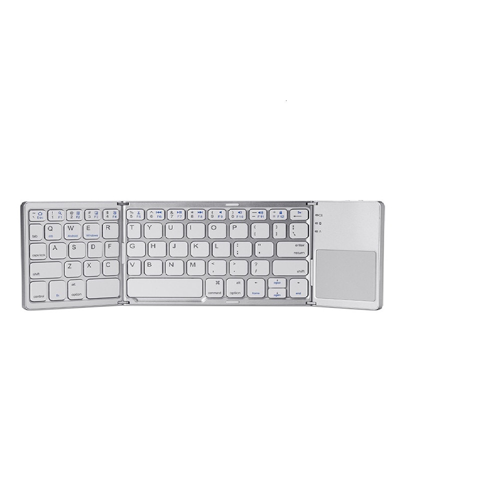 Bàn Phím Bluetooth Không Dây Mini Có Thể Sạc Lại Cho Android Windows PC Tablet