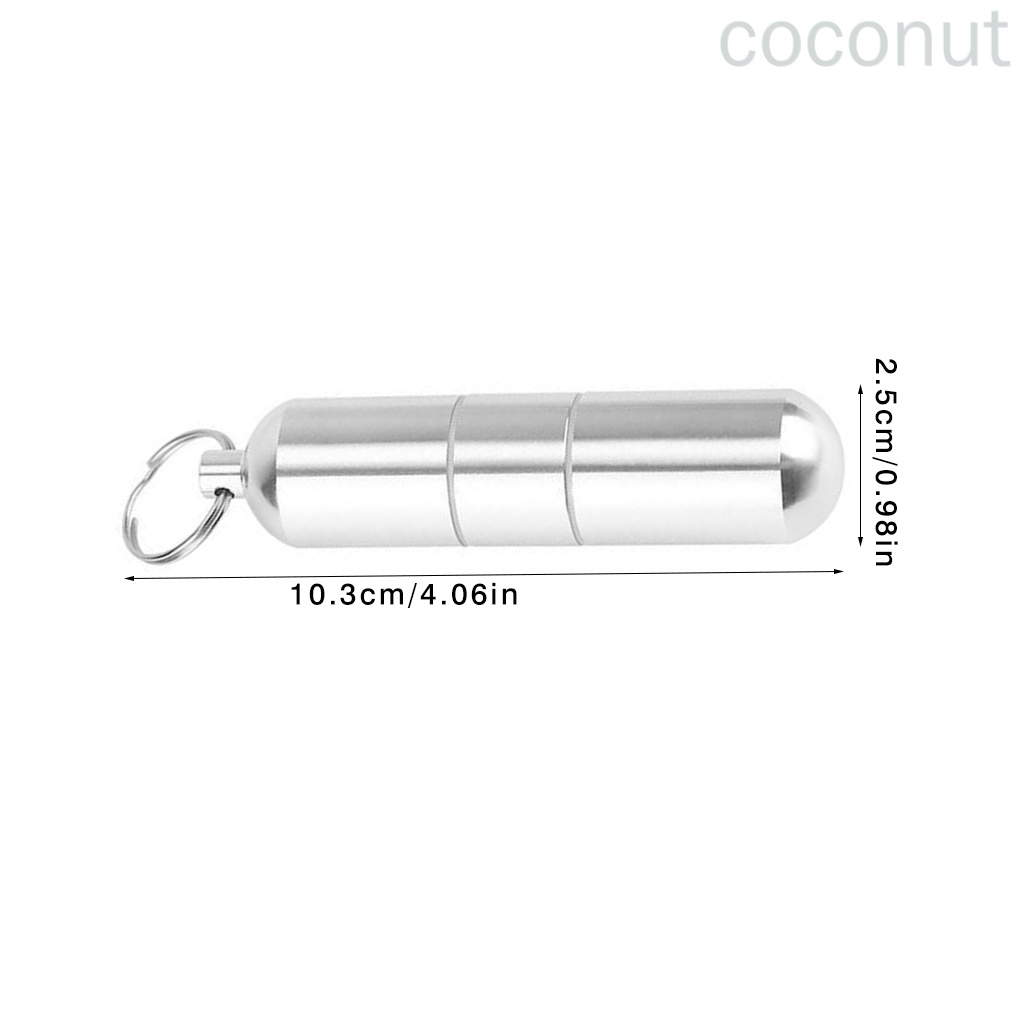 Hộp đựng tăm xỉa răng mini bằng hợp kim nhôm mang đi du lịch tiện lợi