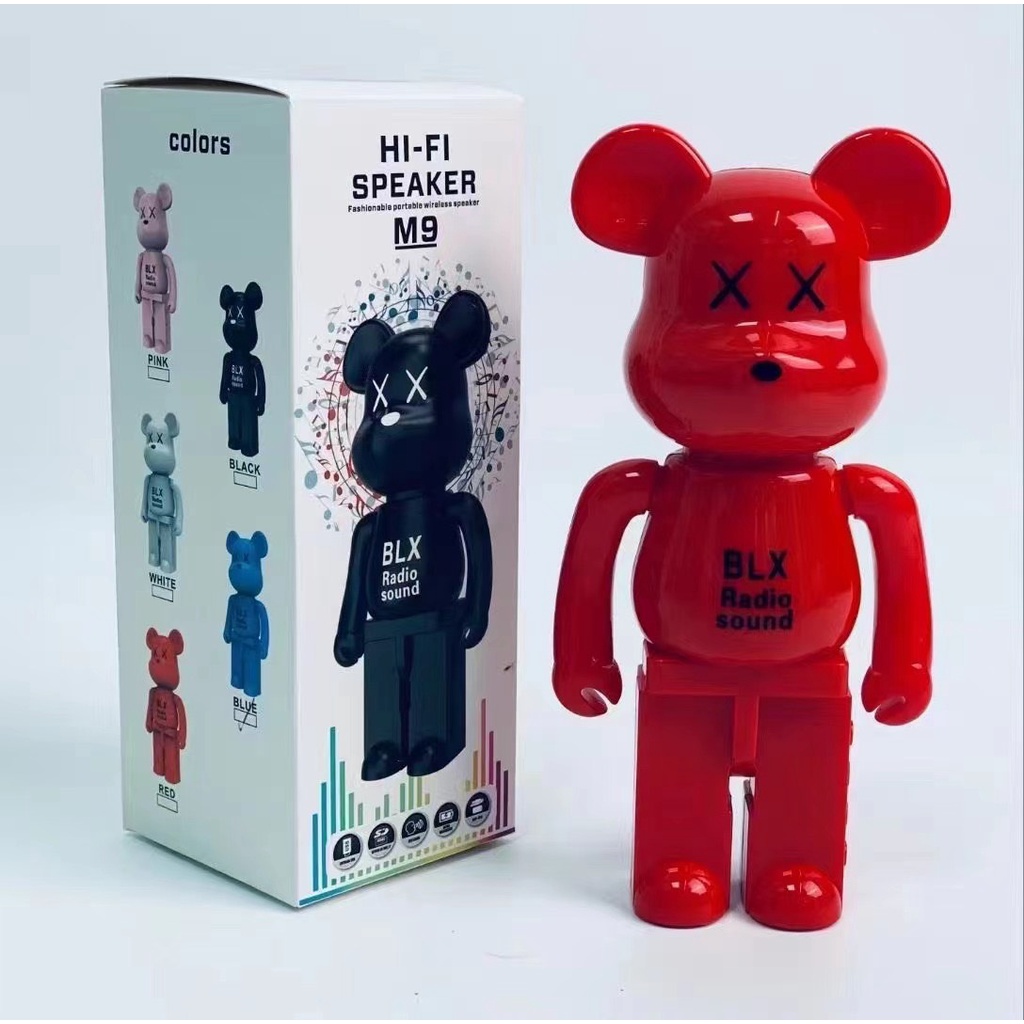 Loa Bluetooth B5+ Hình Gấu Bearbrick Kaws B5 Plus, Âm Thanh Sống Động, Nghe Nhạc Cực Hay Bảo Hành 12 Tháng