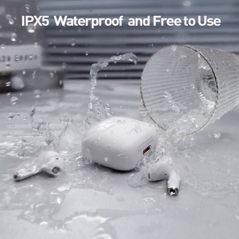 Tai nghe bluetooth 5.0 không dây Baseus Bowie E8 thiết kế nhét tai tiện dụng