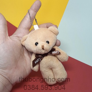 Gấu bông treo túi xách thời trang