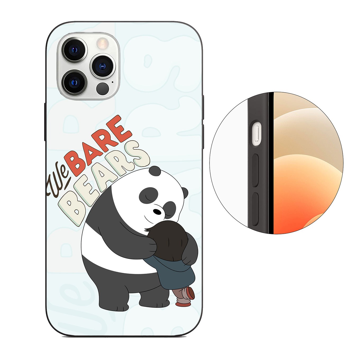 Ốp Lưng Silicone Mềm In Hình We Bare Bears Cho Xiaomi Redmi Note 5 Pro Plus 5a 4x S2 Mi Poco X3 Nfc M3 9t B34