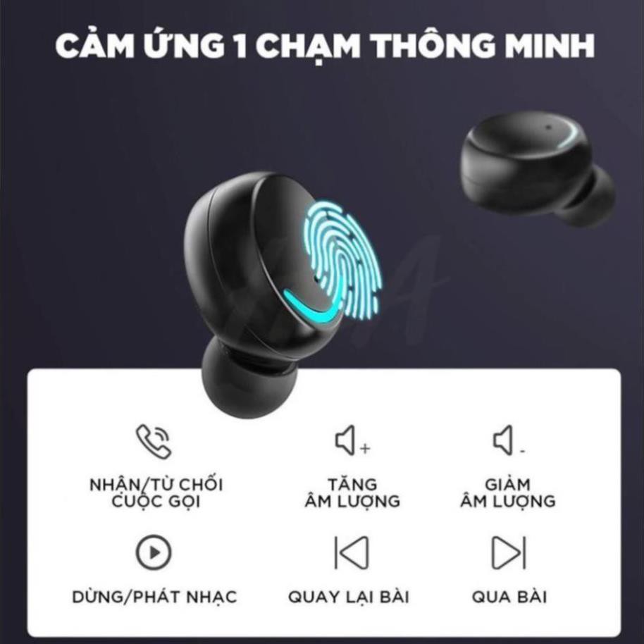 Tai Nghe Bluetooth AMOI F9-5 TWS Âm Thanh True Wireless Không Dây Cho Iphone và Android