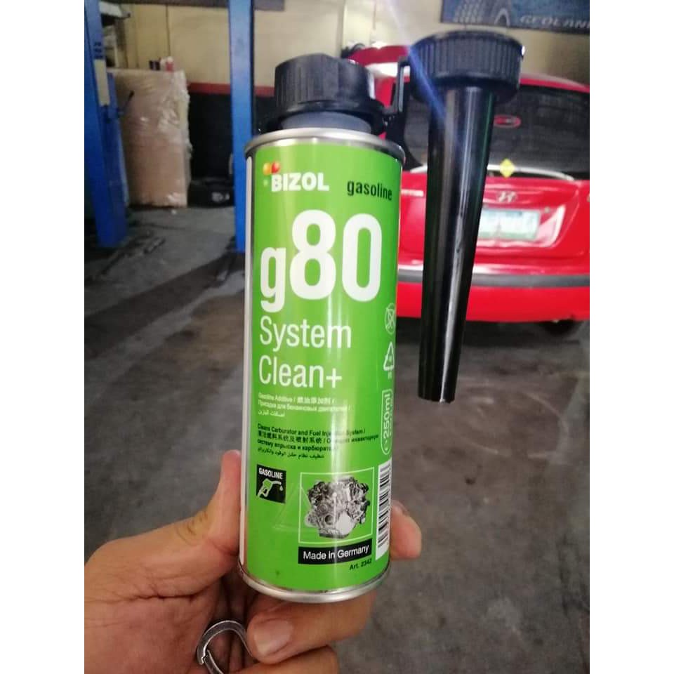 Phụ gia làm sạch kim phun buồng đốt Bizol G80 System Clean Made in Germany