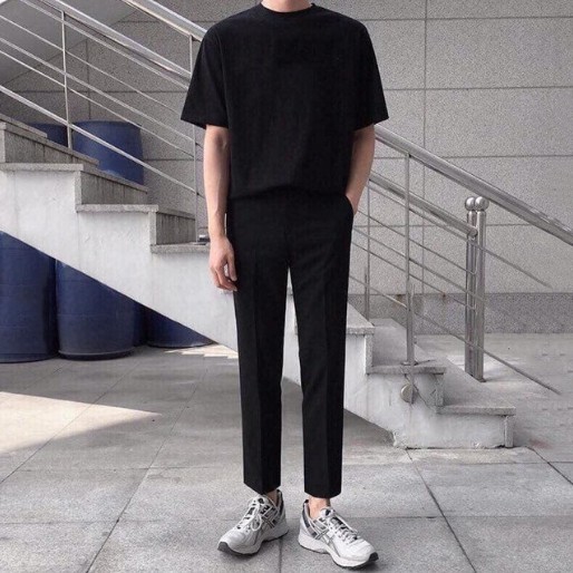 Áo Thun Trơn Tay Lỡ Unisex Nam Nữ chất áo đẹp | BigBuy360 - bigbuy360.vn