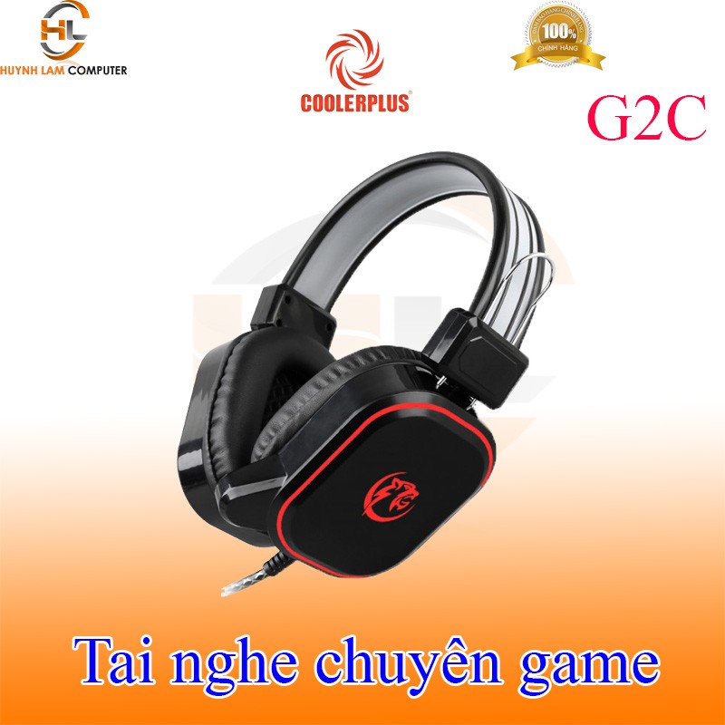 Tai nghe chuyên game Coolerplus G2C (không led) - Hãng phân phối