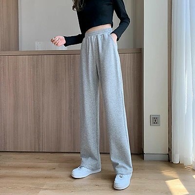 QUẦN DÀI ỐNG RỘNG CHẤT DA CÁ DÀY MỊN TỚI 70KG