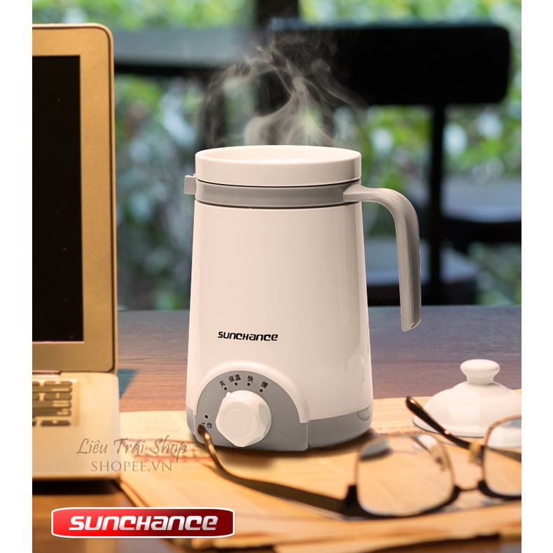 Nồi điện mini nồi chưng yến nồi hầm đa năng thào dược sức khỏe