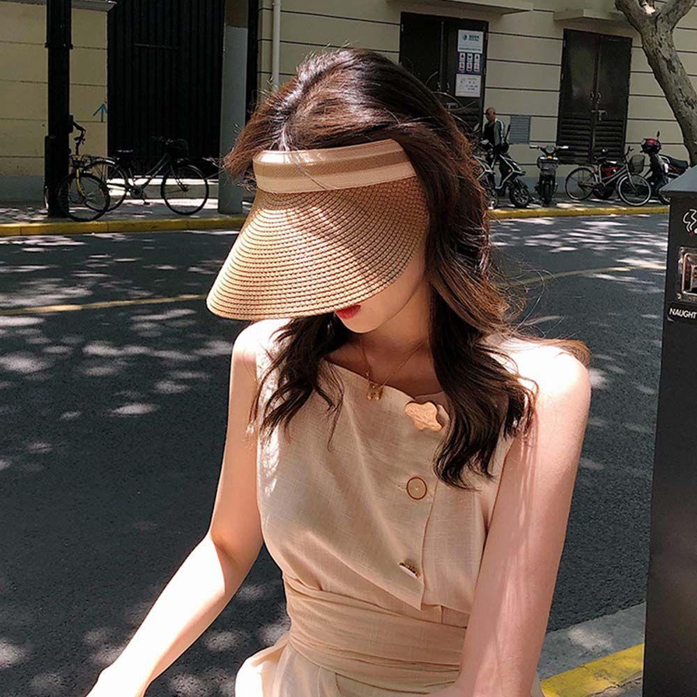 Nón Tai Bèo Vành Rộng Đục Lỗ Chống Nắng Thời Trang Mùa Hè WMES15H