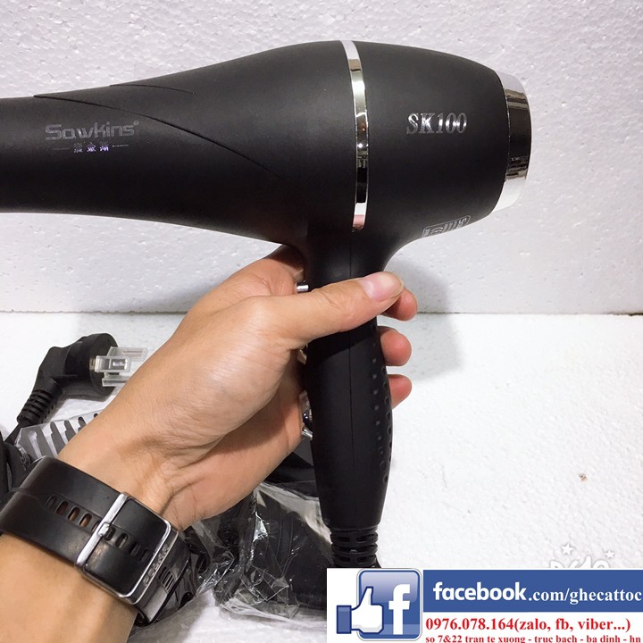 MÁY SẤY CÔNG SUẤT CAO 2400W SAWKINS CAO CẤP CHUYÊN NGHIỆP
